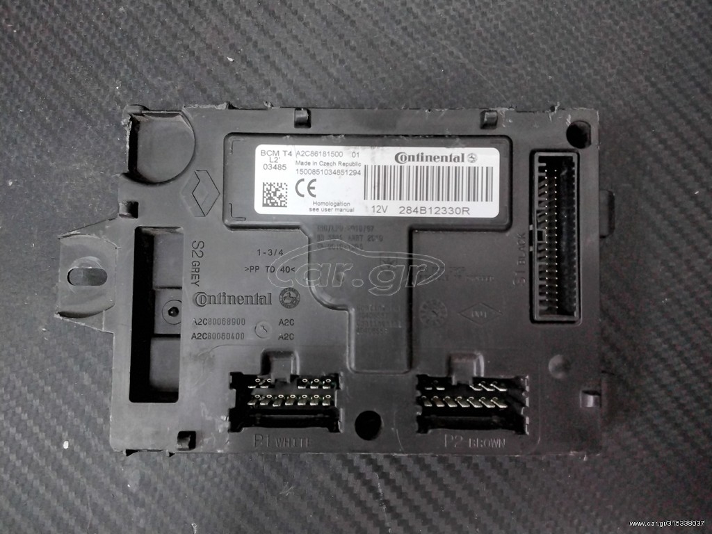 RENAULT BCM T4 L2,A2C86181500 