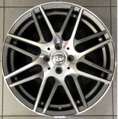 SMART STYLE 130 6X16 4X100 ET42 Gun Metal Face Machined