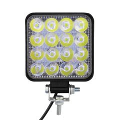 Προβολέας Τετράγωνο LED 6000K 4800LM 8.5cm με 16 LED 12/24V 48W 16573