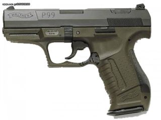 WALTHER P99 MILITARY 9mm πιστόλι αντίγραφο ισχυρού κρότου Σηματοδοσίας με ΔΩΡΟ 1 κουτί αβολίδωτα Σηματοδοσίας (50 τμχ) ΒΛΕΠΕ ΣΗΜΑΝΤΙΚΗ ΠΡΟΕΙΔΟΠΟΙΗΣΗ ΑΣΦΑΛΕΙΑΣ ΠΕΛΑΤΩΝ