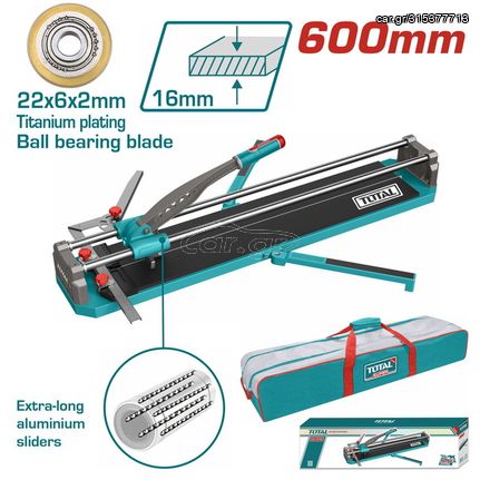 Κόφτης Πλακιδίων TOTAL 60cm / 16mm Επαγγελματικός ( THT576003 )