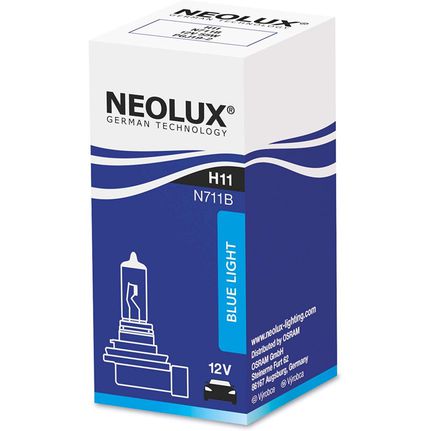 Λάμπα Neolux H11 12V 55W Blue Light 3200K N711B