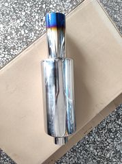 ΥΠΕΡΠΡΟΣΦΟΡΑ!! ΤΕΛΙΚΟ ΕΞΑΤΜΙΣΗΣ ΣΠΟΡ UNIVERSAL ΑΝΟΞΕΙΔΩΤΟ ΓΥΑΛΙΣΤΕΡΟ ΜΕ ΚΑΜΜΕΝΗ/ΜΠΛΕ ΑΠΟΛΗΞΗ KARALOIZOS exhaust-thumb-3