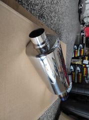 ΥΠΕΡΠΡΟΣΦΟΡΑ!! ΤΕΛΙΚΟ ΕΞΑΤΜΙΣΗΣ ΣΠΟΡ UNIVERSAL ΑΝΟΞΕΙΔΩΤΟ ΓΥΑΛΙΣΤΕΡΟ ΜΕ ΚΑΜΜΕΝΗ/ΜΠΛΕ ΑΠΟΛΗΞΗ KARALOIZOS exhaust-thumb-6