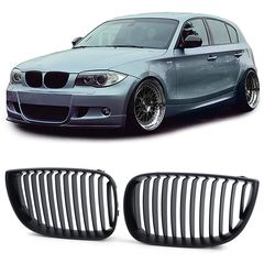Σπορ Μάσκα μαύρο ματ για BMW 1-σειρά E81 E87 προ-λίφτινγκ 04-07