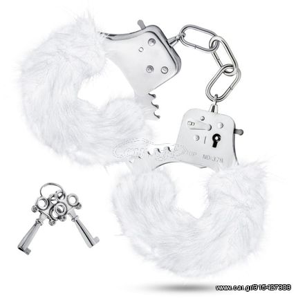 Temptasia - Plush Fur Cuffs - White