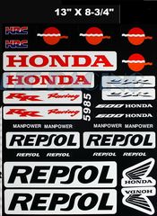Σετ Αυτοκόλλητα Honda CBR ΚΩΔ.532  