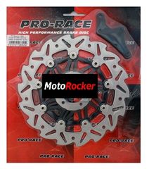 Δισκόπλακα εμπρόσθια SUPRA-100 OVERSIZE 300mm μαύρη με αντάπτορα PRO RACE