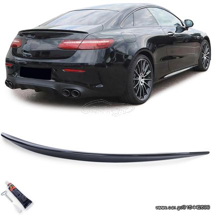 Σπορ πίσω αεροτομή lip CARBON LOOK εμφάνιση για Mercedes E Class C238 Coupe από 16