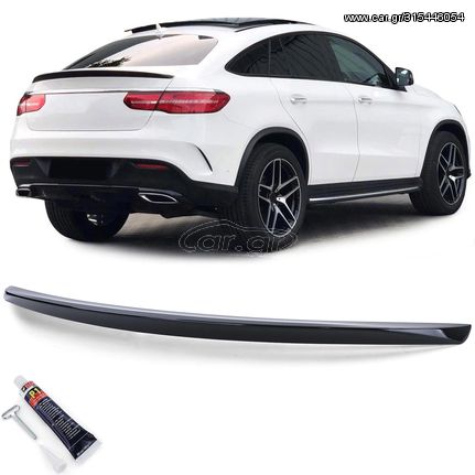 Σπορ πίσω αεροτομή μαύρο γυαλιστερό για Mercedes GLE Coupe C292 από 15