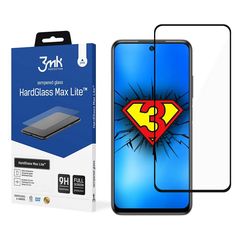 3mk 3MK HardGlass Max Lite Full Face Tempered Glass Xiaomi Redmi Note 10 5G Μαύρο (200-108-457)