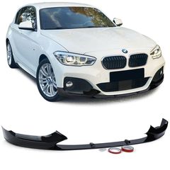 Εμπρός σπόιλερ lip sport μαύρο γυαλιστερό για BMW 1 σειρά F20 F21 από 15