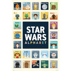 Αφίσα Star Wars Alphabet (91.5 x 61 cm)