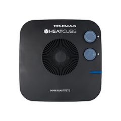 Αερόθερμο Telemax Heatcube FH-P04 μαύρο 2000W κάλυψη 12 m² 27x12,5x26cm