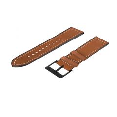 SENSO FOR SAMSUNG GEAR S3 CLASSIC / FRONTIER / MOTO 360 2nd GEN REPLACEMENT LEATHER BAND brown