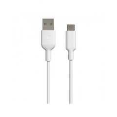 MUVIT FOR CHANGE USB TO TYPE C 2.4A 1.2m white