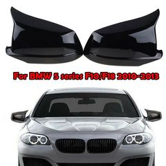Καπάκια καθρεπτών BMW 5 F10F11 (2010-2013) M-look Μαύρο Γυαλιστερό  