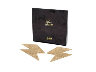 Bijoux Indiscets SI Flash Bolt Pasties Gold-thumb-1