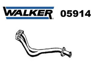ΔΙΧΑΛΟ ΕΞΑΤΜΙΣΕΙΣ BMW 3 Ε21 WALKER 05914, 18111245203