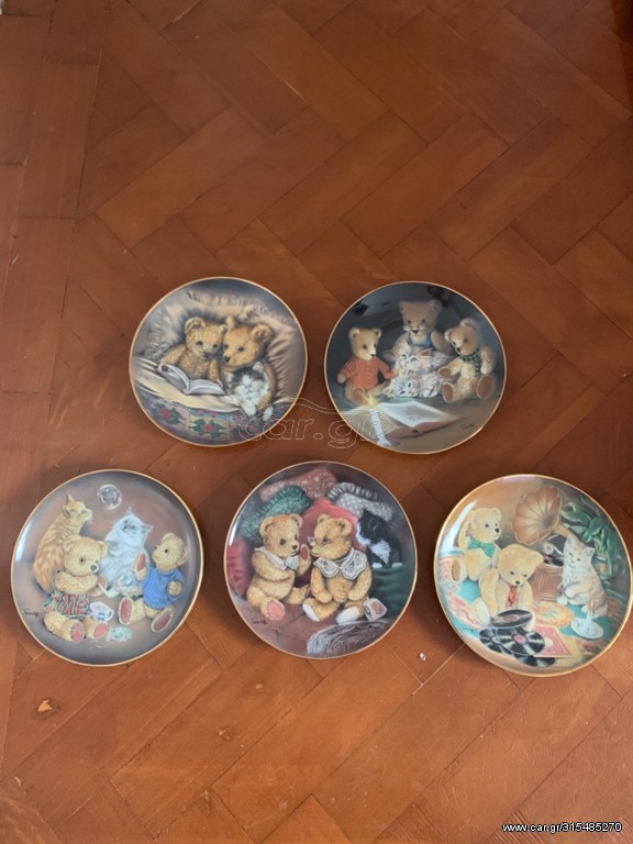 5  Πιατα Franklin Mint 