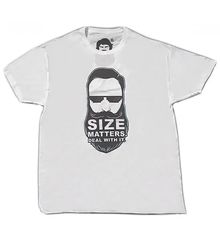 Angry Norwegian Size Matters T-Shirt Large