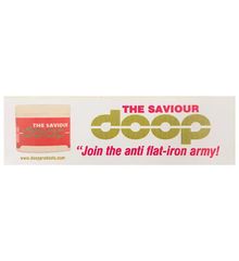 Doop The Saviour Sticker 4 x 12.8cm