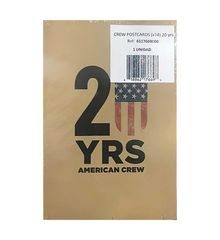 American Crew 20 Years x24 Postcards