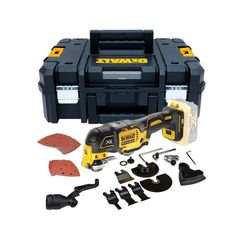 DCS356NT-XJ Πολυεργαλείο Brushless 18V XR Σε Βαλίτσα Tsak (Solo) - SOLO - DEWALT (#DCS356NT-XJ)