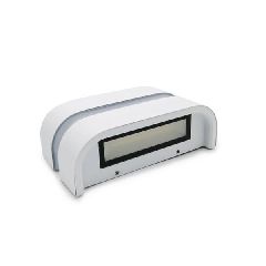 Φωτιστικό led επίτοιχο διπλής κατεύθυνσης 23W 3000K θερμό φως σε λευκό χρώμα οβάλ σχήμα κατάλληλο για εξωτερικό χώρο