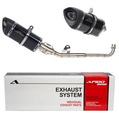 ΕΞΑΤΜΙΣΕΙΣ HONDA ASTREA SUPRA 100 (011-1255 BLACK) APIDO NEW GEN.(B)