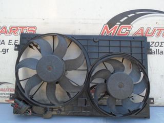 Βεντιλατέρ VW GOLF 5 (2004-2008) 1KΟ 121 207T Νερού και aircondition σε πλαίσιο
