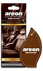 Areon Mon Αρωματικό Δεντράκι Αυτοκινήτου - Leather Interior
