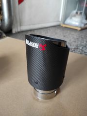 ΜΠΟΥΚΑ AKRAPOVIC CARBON Φ89 - KARALOIZOS exhaust -thumb-3