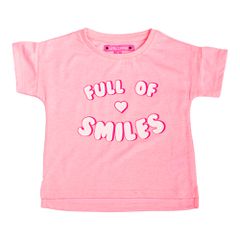 Βρεφικό t-shirt ροζ για κορίτσια (12-30 μηνών)