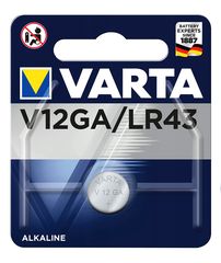 VARTA αλκαλική μπαταρία LR43, 1.5V, 1τμχ