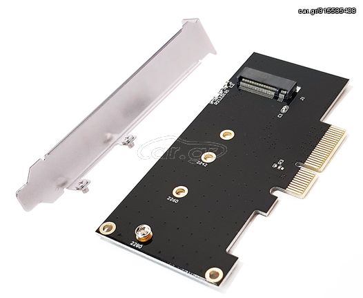 POWERTECH κάρτα επέκτασης PCIe x4 σε M.2 Key M NVMe TOOL-0050