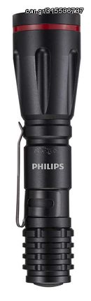 PHILIPS φορητός φακός LED SFL1000P-10, 1000 series, 70lm, μαύρος