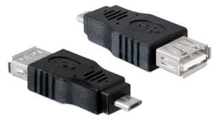 POWERTECH αντάπτορας USB σε Micro USB CAB-U029, μαύρος