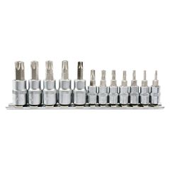 Σετ καρυδάκια YATO - YT-04332 - TORX 12 ΤΕΜ 1/4-3/8 CR-V