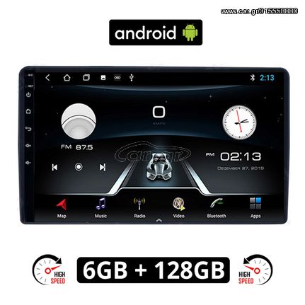 DACIA DUSTER (2012 - 2019) Android οθόνη αυτοκίνητου 6GB με GPS WI-FI (ηχοσύστημα αφής 9" ιντσών OEM Youtube Playstore MP3 USB Radio Bluetooth Mirrorlink εργοστασιακή, 4x60W, AUX) DA52-6GB