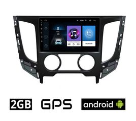 MITSUBISHI L200 (2015-2019) A/C Android οθόνη αυτοκίνητου 2GB με GPS WI-FI (ηχοσύστημα αφής 9" ιντσών OEM Youtube Playstore MP3 USB Radio Bluetooth Mirrorlink εργοστασιακή, 4x60W, AUX) MIT78-2GB