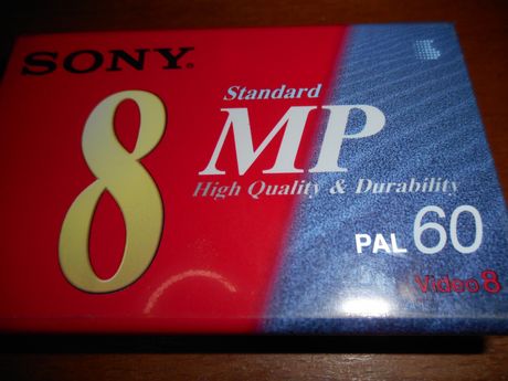 BINTEOKAΣΕΤΑ SONY STANDARD 8 MP PAL 60 VIDEO 8 NEW & SEALED HIGH QUALITY DURABILITY