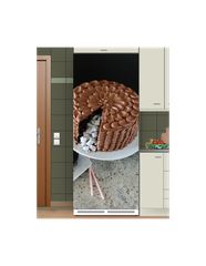 Αυτοκόλλητο ψυγείου με Τούρτα - (1 Όψη) 60 cm * 160 cm