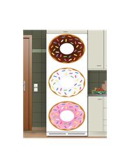 Αυτοκόλλητο ψυγείου με Donuts - (1 Όψη) 60 cm * 160 cm