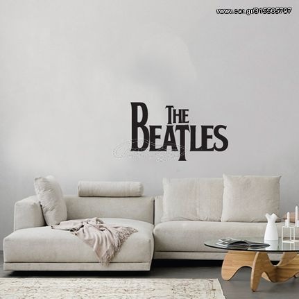 Αυτοκόλλητο τοίχου με Stars Beatles 2 - 50 cm * 25 cm