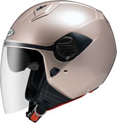 Zeus ZS-213 Pink Gold Κράνος Μηχανής Jet 1050gr με Sunvisor