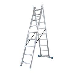 BHL5120 Σκάλα Διπλή Αλουμινίου 2x7 - ΕΠΑΓΓΕΛΜΑΤΙΚΕΣ - BORMANN PRO (#029687)