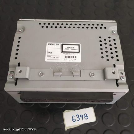 FORD FIESTA  Mk7-7.5   ΜΟΝΑΔΑ RADIO-CD    AM5T-18C815-DM  #6398