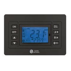 Θερμοστάτης χώρου BS-851-KIT-C ασύρματος προγραμματιζόμενος WiFi με έξοδο και για boiler ανθρακί