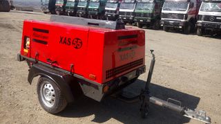 Κινητός Αεροσυμπιεστής ATLAS COPCO XAS55